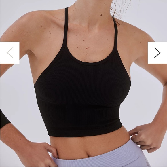 Free People Happiness Runs Crop Tank - Picture 1 of 6